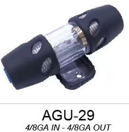Waterproof AGU Fuse Holder For Audio Safety Guard